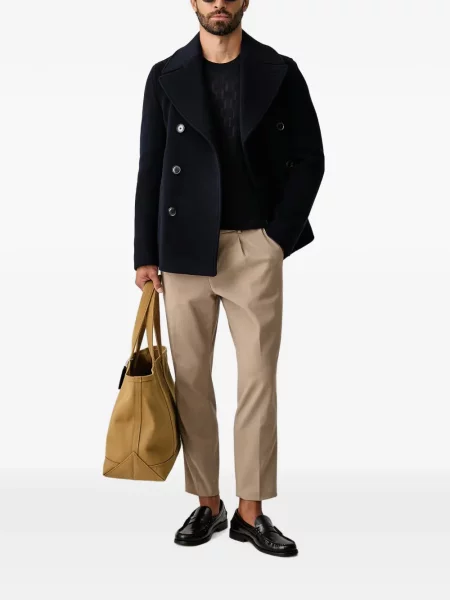 Pulover Karl Lagerfeld din jacard negru