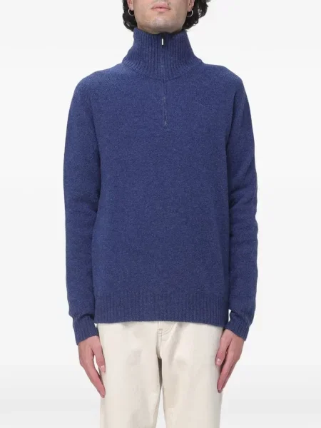 Sweter Altea wełniany niebieski