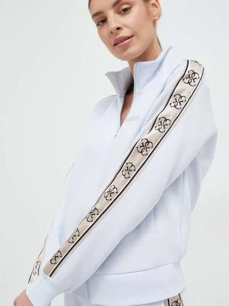 Mikina Guess s aplikací růžová