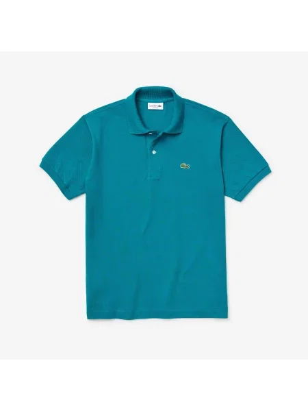 Поло Lacoste синее