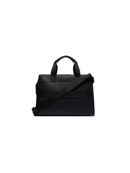 Taška na laptop Tommy Hilfiger Th Modern Monogram Computer Bag čierna