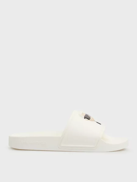 Шльопанці Karl Lagerfeld білі