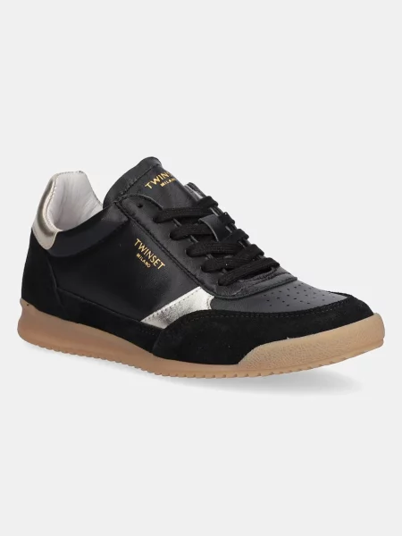 Twinset sneakers din piele negru