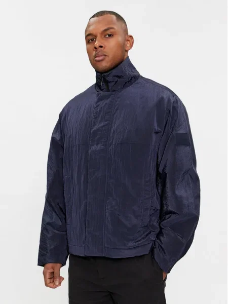 Calvin Klein Geacă Crinkle Bleumarin