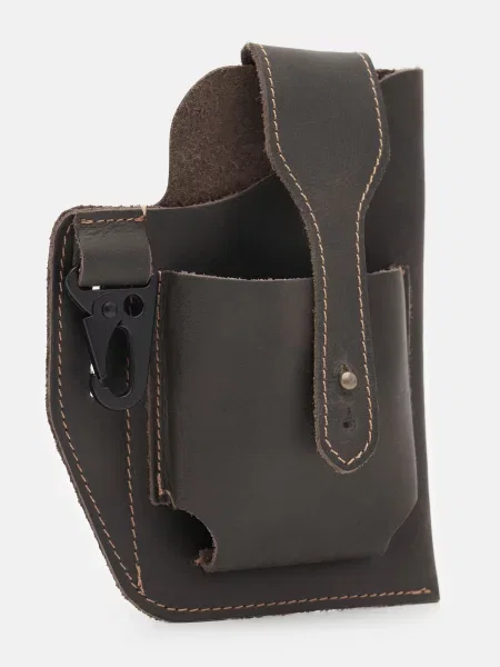 Borsa Leather Поясна сумка Шкіра коричневий