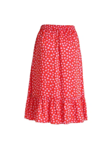 Spódnica midi Marc Jacobs czerwona