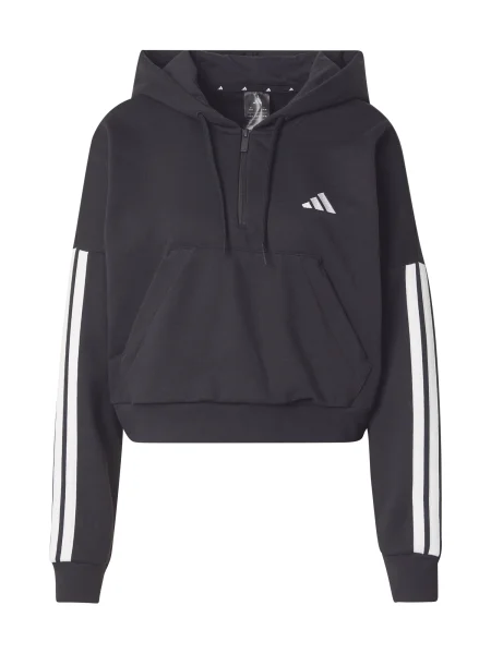 ADIDAS SPORTSWEAR Športna majica Essentials črna bela