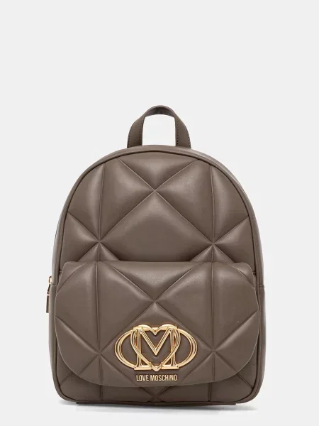 LOVE MOSCHINO Ruksak smeđa