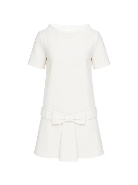 Rochie mini Shushu/tong cu funde alb