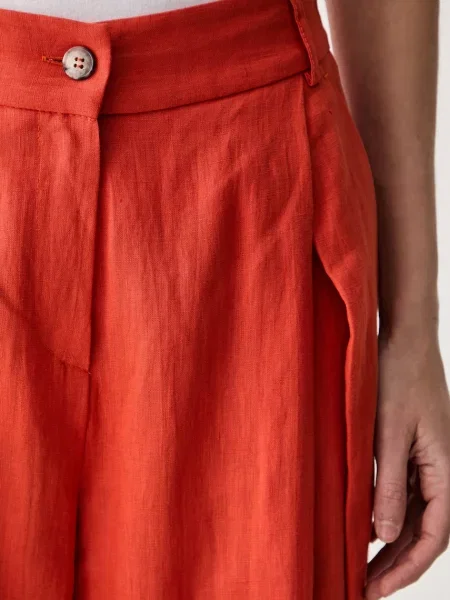 ViCOLO штани culottes лляні