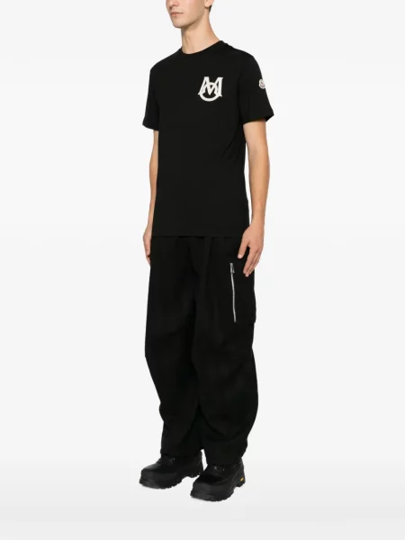 Tricou Moncler cu autograf negru