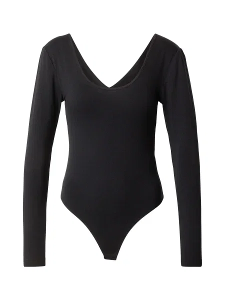 ABOUT YOU Tricou body Luna' negru