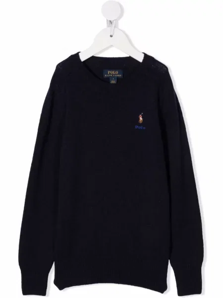 Koszulka polo dziecięca Polo Ralph Lauren niebieska
