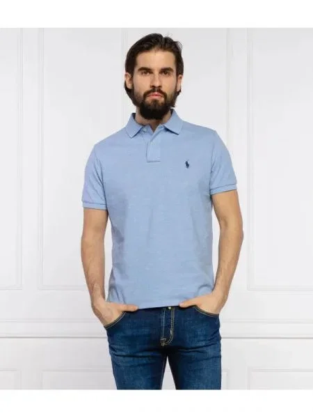 POLO RALPH LAUREN Tenisz póló | Custom slim fit kék