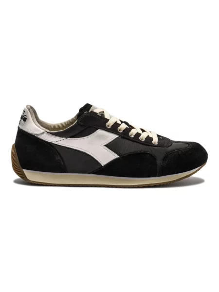 Sneakersy Diadora skórzane czarne