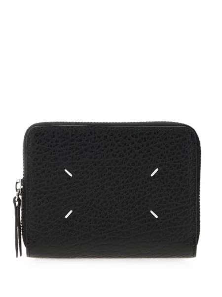 Portofel Maison Margiela din piele negru