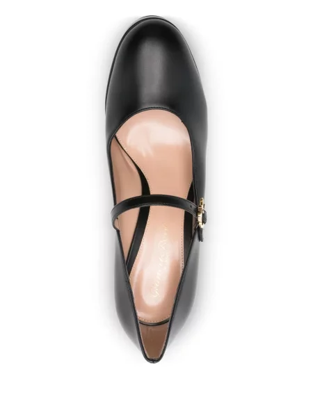 Pantofi cu toc Gianvito Rossi cu platformă negru