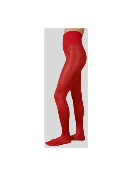 Rajstopy Swedish Stockings czerwone