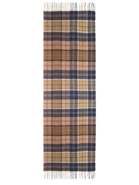 Barbour Šal / temno modra / rjava / temno rdeča bež