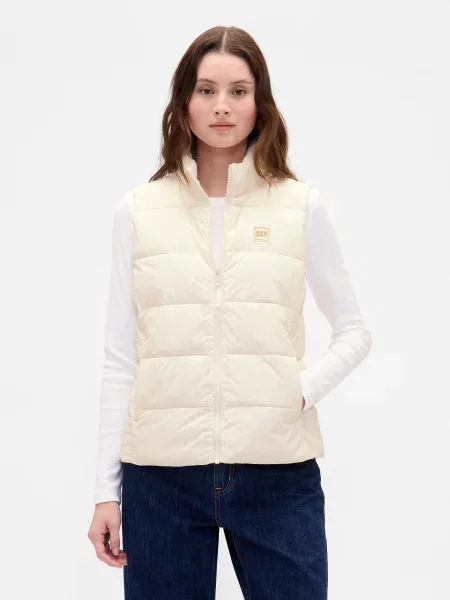 Vestă Gap alb