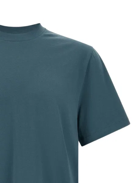 Tricou Brioni cu broderie albastru