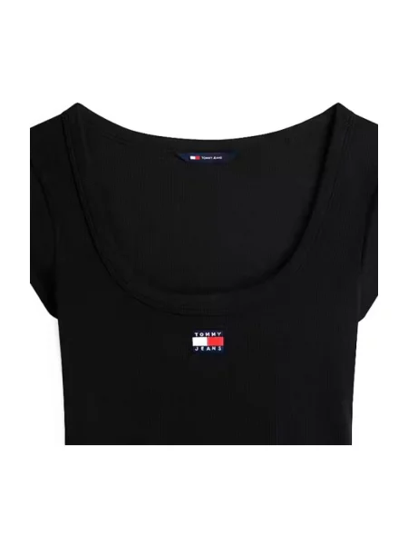 Tricou Tommy Jeans negru