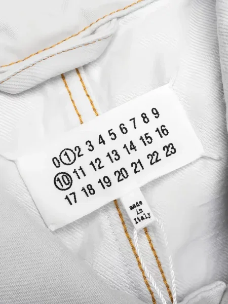 Geacă de blugi Maison Margiela alb