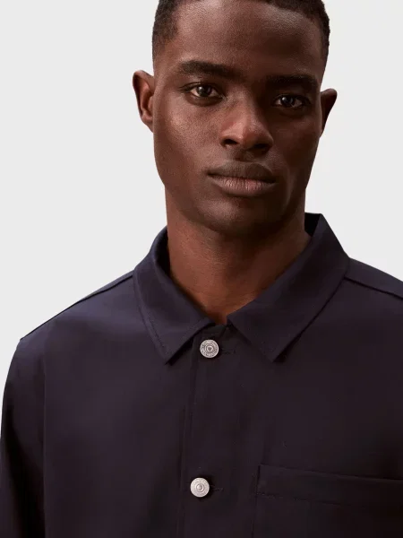 Рубашка Calvin Klein синяя