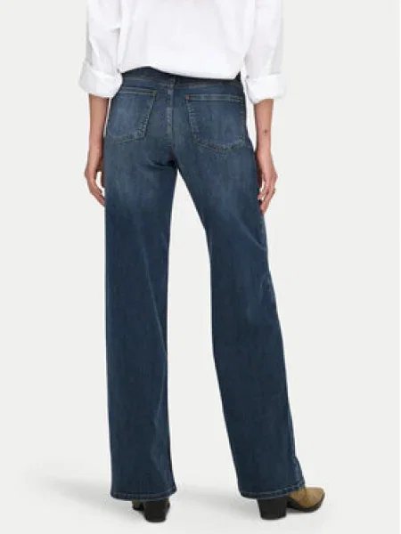 ONLY Džínsy Madison Tmavomodrá Wide Leg
