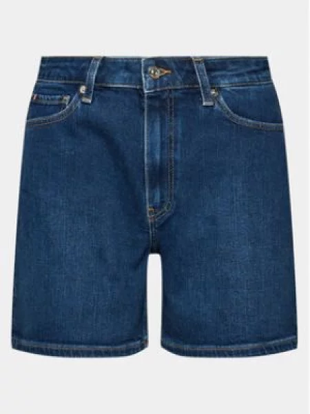 Tommy Hilfiger Džínové šortky Dnm Straight Short Rw Kai modrá