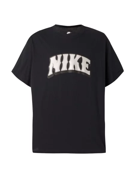 Nike Sportswear Tricou DUNK gri deschis negru