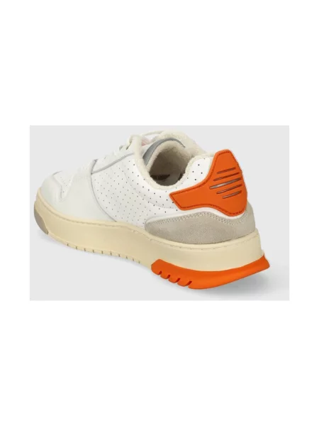 Sneakersy Blauer skórzane białe