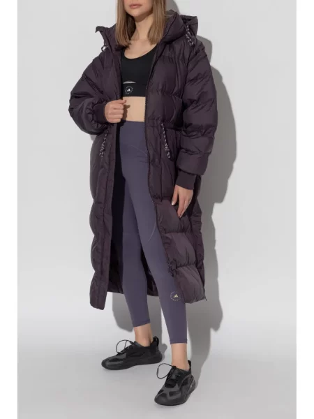 Клинове Adidas By Stella Mccartney с принт виолетово
