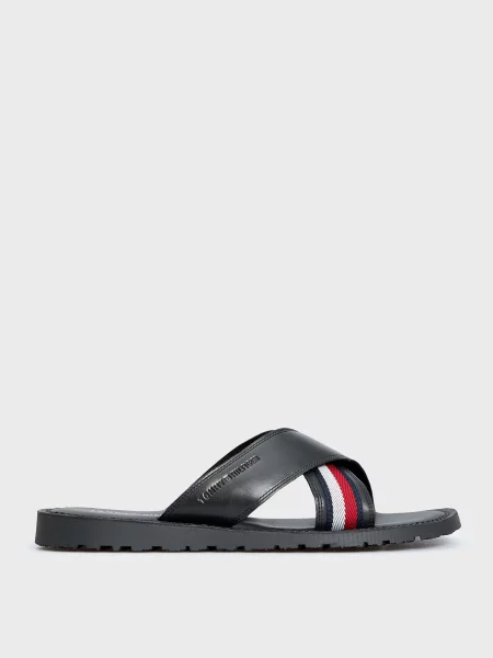 Шлепанцы Tommy Hilfiger черные