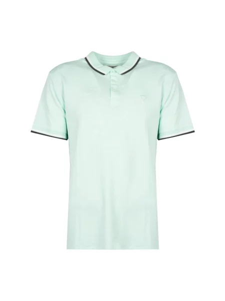 Koszulka polo Guess niebieska