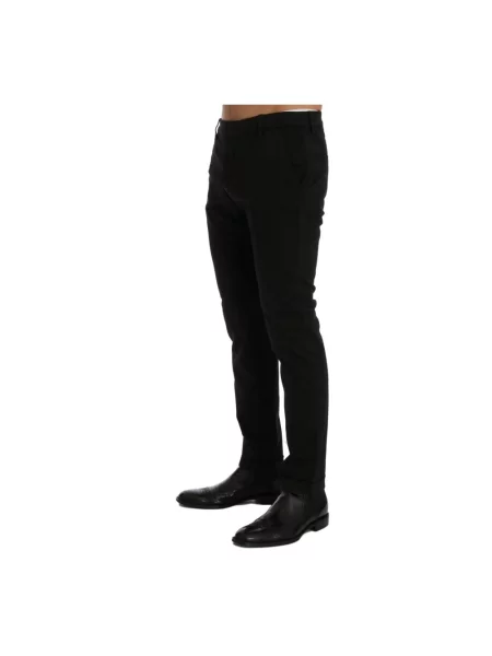 Spodnie Costume National ze stretchu czarne