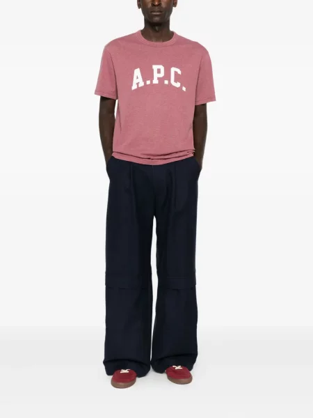 Tricou A.p.c. cu imagine roz