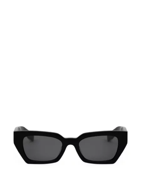 Ochelari de soare Messyweekend cu imprimeu geometric negru