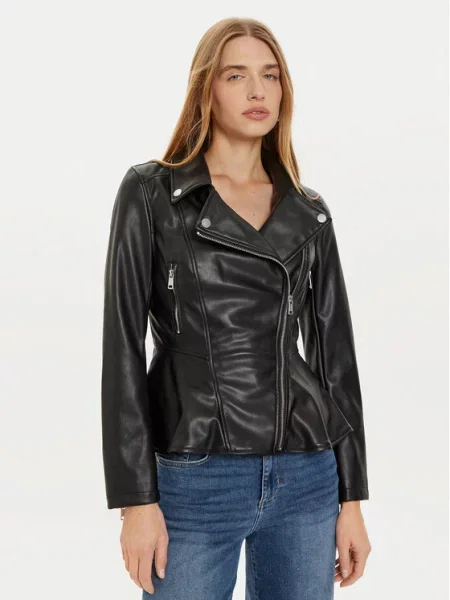 Prehodna jakna Guess črna