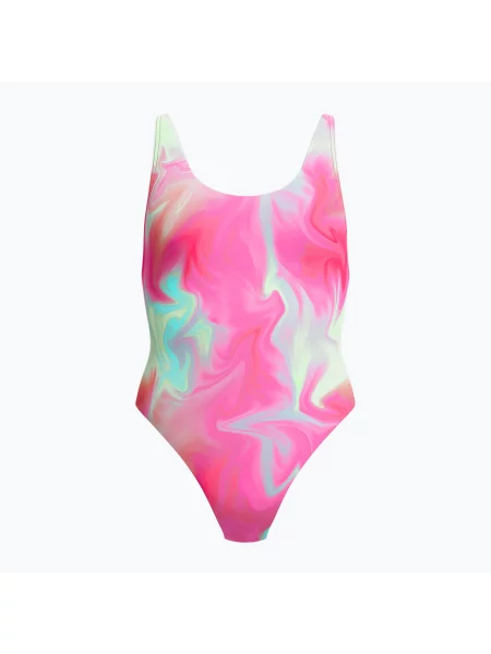 Costum de baie întreg pentru femei Speedo Printed Convertible coral sands