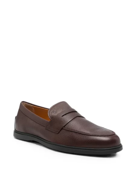 Pantofi loafer Tod's din piele maro