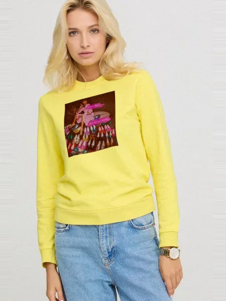 Свитшот Yappi желтый