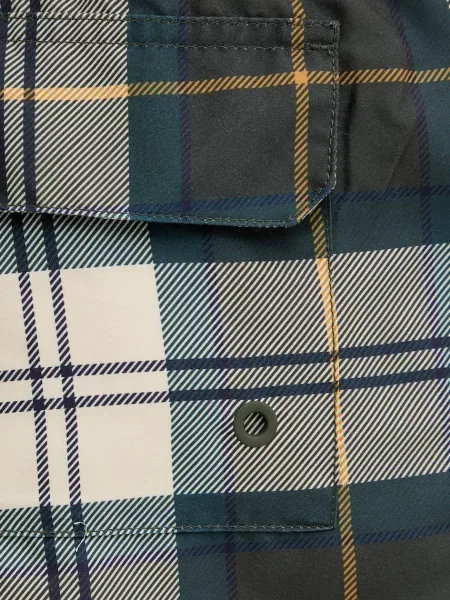 Клетчатые короткие шорты Barbour
