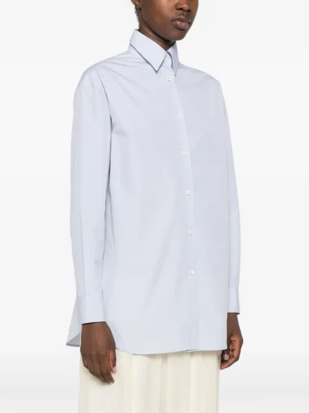 Lung cămașă Jil Sander albastru