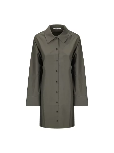 Sukienka koszulowa Samsoe Samsoe casual zielona