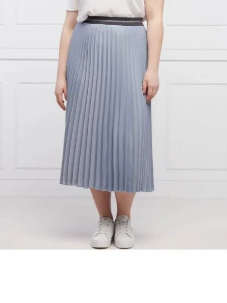Persona by Marina Rinaldi Fustă CERA Plus size albastru