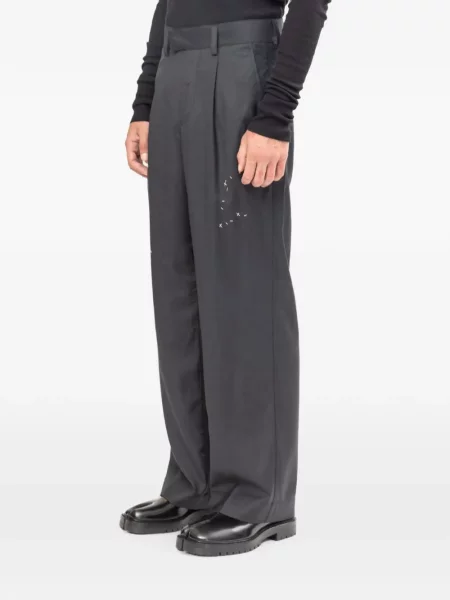 Pantaloni Domrebel de lână gri