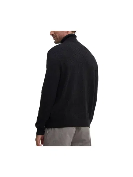 Sweter z golfem Armani Exchange czarny