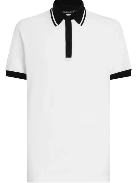 Polo Dolce & Gabbana alb