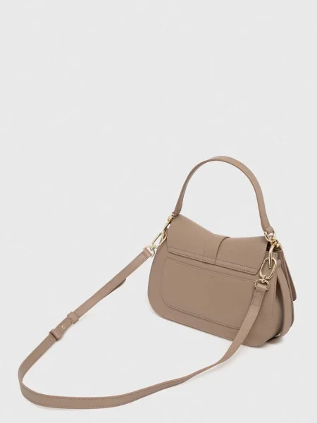 Top Furla din piele bej